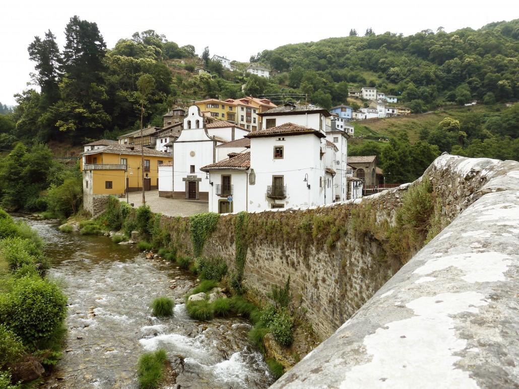 Hostal Los Nogales Cangas De Narcea Buitenkant foto